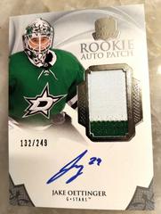 Jake Oettinger [Autograph Patch] Hockey Cards 2020 Upper Deck The Cup Prices