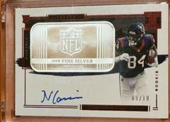 Nico Collins [Silver Autograph] #130 Football Cards 2021 Panini Impeccable Prices