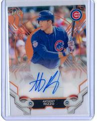 Anthony Rizzo [Orange] Baseball Cards 2019 Topps High Tek Autographs Prices