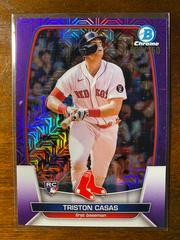 Triston Casas [Mega Box Mojo Purple] #2 Baseball Cards 2023 Bowman Prices
