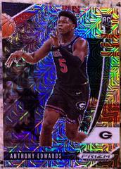Anthony Edwards [Mojo Prizm] #41 Basketball Cards 2020 Panini Prizm Draft Picks Prices