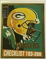 Sterling Sharpe [Checklist Gold] #381 Football Cards 1994 Collector's Choice Prices