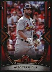 Albert Pujols [Ruby] #37 Baseball Cards 2022 Topps Museum Collection Prices