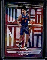 Cade Cunningham #1 Basketball Cards 2021 Panini Hoops We Got Next Prices