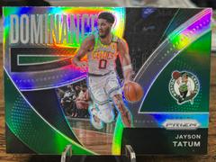 Jayson Tatum [Silver Prizm] Basketball Cards 2021 Panini Prizm Dominance Prices