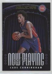 Cade Cunningham [Holo] #1 Basketball Cards 2021 Panini Hoops Now Playing Prices
