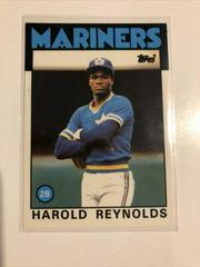 Harold Reynolds Baseball Cards 1986 Topps Tiffany Prices
