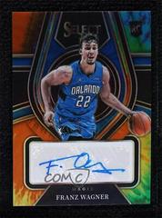Franz Wagner [Tie Dye Prizm] Basketball Cards 2021 Panini Select Rookie Signatures Prices