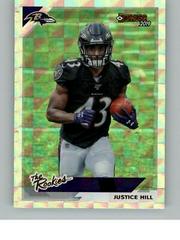 Justice Hill #TR 33 Football Cards 2019 Donruss The Rookies Prices