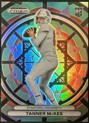 Tanner McKee #SG-14 Football Cards 2023 Panini Prizm Draft Picks Stained Glass Prices