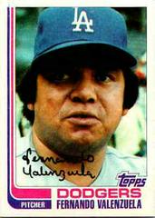 Fernando Valenzuela Baseball Cards 1982 Topps Prices