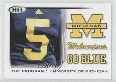 Michigan Wolverines #42 Football Cards 2010 Sage Hit Prices