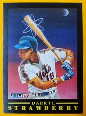 Darryl Strawberry Baseball Cards 1991 Fleer Pro Vision Prices