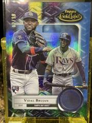Vidal Brujan [Class 2 Blue] Baseball Cards 2022 Topps Gold Label Prices