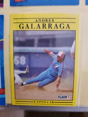 Andres Galarrage #232 Baseball Cards 1991 Fleer Prices