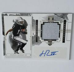 Henry Ruggs III [Helmet, Patch Autograph Football] Football Cards 2020 Panini Impeccable Prices