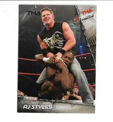 AJ Styles [Silver] Wrestling Cards 2010 TriStar TNA Xtreme Prices