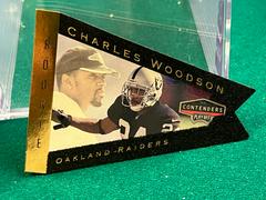 Charles Woodson [Gold Foil] #71 Football Cards 1998 Playoff Contenders Pennants Prices