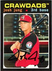 Josh Jung #203 Baseball Cards 2020 Topps Heritage Minor League Prices