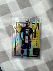 Lionel Messi #ROY-LM Soccer Cards 2022 Topps UEFA Superstars Royalty Chrome Die Cuts Prices