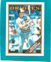 Mickey Tettleton #120T Baseball Cards 1988 Topps Traded Prices