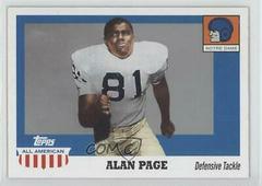 Alan Page #4 Football Cards 2005 Topps All American Prices