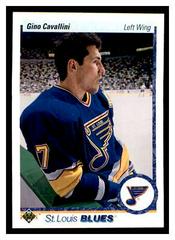 Gino Cavallini #38 Hockey Cards 1990 Upper Deck Prices