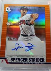 Spencer Strider [Electric Orange Autograph] #227 Baseball Cards 2023 Topps Big League Prices