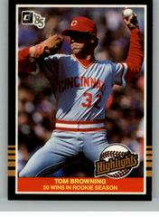 Tom Browning Baseball Cards 1985 Donruss Highlights Prices