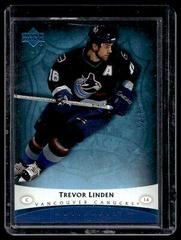 Trevor Linden [Blue] Hockey Cards 2005 Upper Deck Artifacts Prices