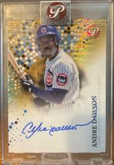 Andre Dawson [Gold Refractor] #PA-AD Baseball Cards 2022 Topps Pristine Autographs Prices
