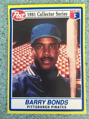 Barry Bonds #21 Baseball Cards 1991 Post Cereal Prices