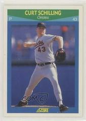 Curt Schilling #94 Baseball Cards 1990 Score Rising Stars Prices