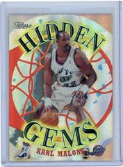 2000-01 Topps Hidden Gems #HG1 Karl Malone #HG1 Basketball Cards 2000 Topps Prices