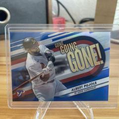 Albert Pujols [Blue] #GGG-17 Baseball Cards 2023 Topps Pristine Going Gone Prices