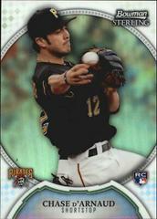 Chase D'Arnaud [Rookie Purple Refractor] #12 Baseball Cards 2011 Bowman Sterling Prices