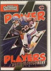 David Montgomery #PWR-DMO Football Cards 2022 Panini Contenders Power Players Prices