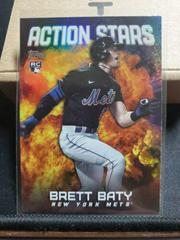 Brett Baty [Gold] #AS-11 Baseball Cards 2023 Topps Update Action Stars Prices