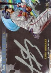 Luis Arraez #ISS-LA Baseball Cards 2023 Topps Inception Silver Signings Prices