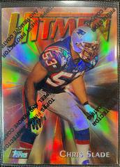 Chris Slade [Refractor w/ Coating] Football Cards 1997 Topps Finest Prices