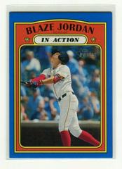 Blaze Jordan #190 Baseball Cards 2021 Topps Heritage Minor League Prices
