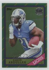 Ameer Abdullah [Gold Border] Football Cards 2015 Topps 60th Anniversary Prices