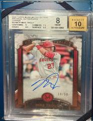 Mike Trout [Copper] #AA-MTR Baseball Cards 2022 Topps Museum Collection Archival Autographs Prices