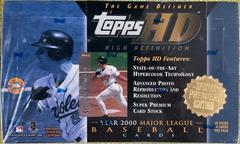 Hobby Box Baseball Cards 2000 Topps H.D Prices