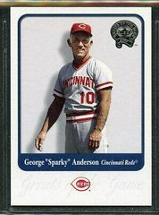 Sparky Anderson #2 Baseball Cards 2001 Fleer Greats Prices