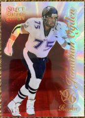 Jonathan Ogden [Mirror Red] #109 Football Cards 1996 Select Certified Prices