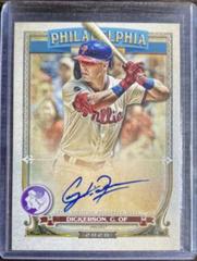 Corey Dickerson [GQ Logo Swap] Baseball Cards 2020 Topps Gypsy Queen Autographs Prices