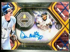 Don Mattingly Baseball Cards 2022 Topps Tribute to MVPs Autographs Prices