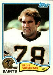 Elois Grooms #406 Football Cards 1982 Topps Prices