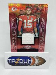 Patrick Mahomes II [Red] #CBM-10 Football Cards 2023 Panini Certified Ballers Mirror Prices